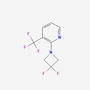 2-(3,3-Difluoroazetidin-1-yl)-3-(trifluoromethyl)pyridine