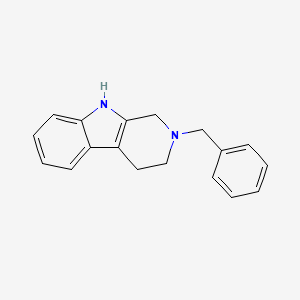 molecular formula C18H18N2 B14062526 N-benzyl-1,2,3,4-tetrahydro-beta-carboline 