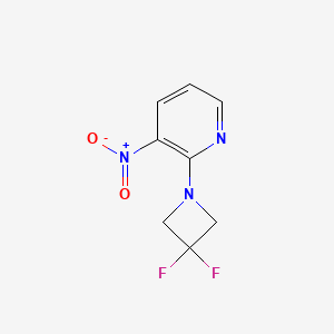2-(3,3-Difluoroazetidin-1-yl)-3-nitropyridine
