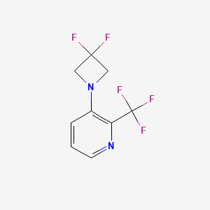 3-(3,3-Difluoroazetidin-1-yl)-2-(trifluoromethyl)pyridine