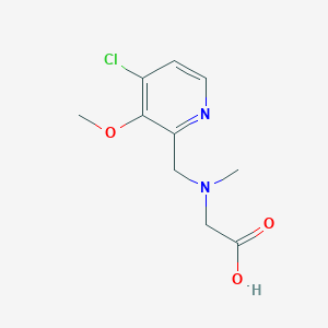 [[(4-Chloro-3-methoxypyridin-2-yl)-methyl](methyl)amino]acetic acid