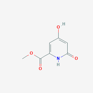 molecular formula C7H7NO4 B14062819 Methyl 4,6-dihydroxypicolinate CAS No. 1025718-93-7