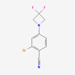 2-Bromo-4-(3,3-difluoroazetidin-1-yl)benzonitrile