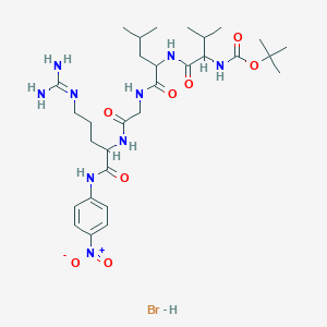 molecular formula C30H50BrN9O8 B14062866 Boc-Val-Leu-Gly-Arg-PNA.HBr 