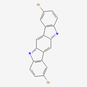 2,8-Dibromoindolo[3,2-b]carbazole