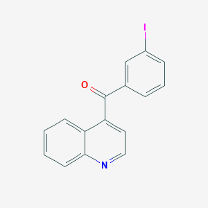 4-(3-Iodobenzoyl)quinoline
