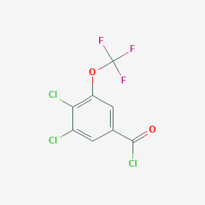 3,4-Dichloro-5-(trifluoromethoxy)benzoyl chloride
