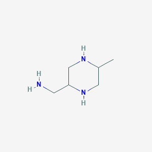 (5-Methylpiperazin-2-yl)methanamine