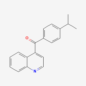 4-(4-Isopropylbenzoyl)quinoline