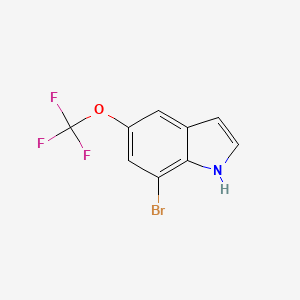 7-Bromo-5-(trifluoromethoxy)-1H-indole