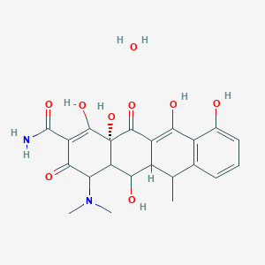 molecular formula C22H26N2O9 B14063265 Doxycycline monohydrate-EP 