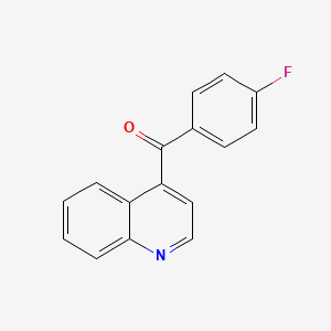 (4-Fluorophenyl)(quinolin-4-yl)methanone