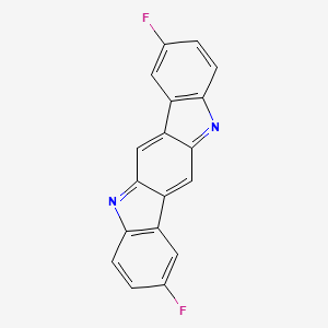 2,8-Difluoroindolo[3,2-b]carbazole