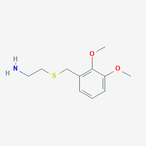 2-(2,3-Dimethoxy-benzylsulfanyl)-ethylamine