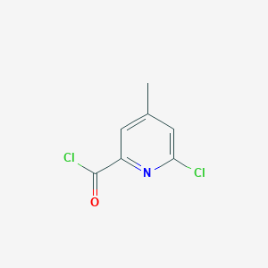 6-Chloro-4-methylpyridine-2-carbonyl chloride