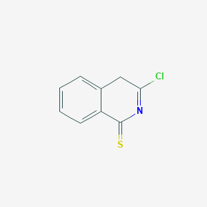 molecular formula C9H6ClNS B1406350 3-Chloro-1-thioisoquinoline CAS No. 1706444-53-2