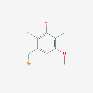 2,3-Difluoro-5-methoxy-4-methylbenzyl bromide