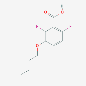 3-Butoxy-2,6-difluorobenzoic acid