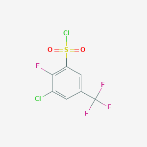 3-Chloro-2-fluoro-5-(trifluoromethyl)benzenesulfonyl chloride