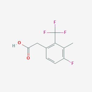4-Fluoro-3-methyl-2-(trifluoromethyl)-phenylacetic acid