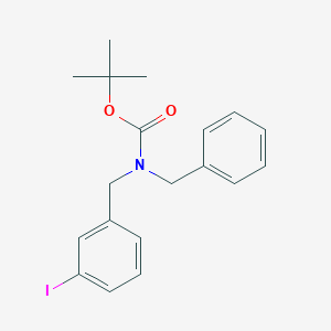 molecular formula C19H22INO2 B1406427 苄基-(3-碘苄基)氨基甲酸叔丁酯 CAS No. 1609678-58-1