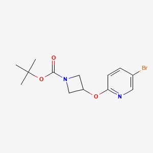 B1406486 Tert-butyl 3-[(5-bromo-2-pyridyl)oxy]azetidine-1-carboxylate CAS No. 1335049-06-3
