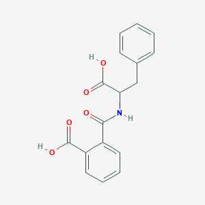 molecular formula C17H15NO5 B14065251 N-(2-Carboxybenzoyl)-D-phenylalanine 