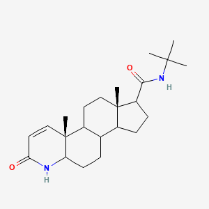 molecular formula C23H36N2O2 B14065394 Finasteride (3) 
