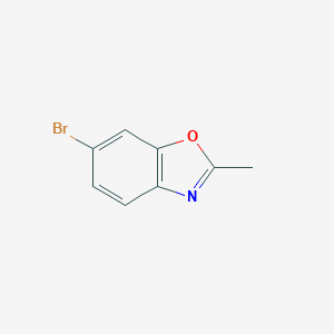 molecular formula C8H6BrNO B140654 6-Bromo-2-methylbenzo[d]oxazole CAS No. 151230-42-1