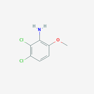 molecular formula C7H7Cl2NO B14065771 2,3-Dichloro-6-methoxyaniline 