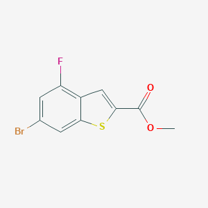 Methyl 6-bromo-4-fluoro-1-benzothiophene-2-carboxylate