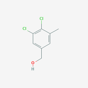molecular formula C8H8Cl2O B1406585 3,4-Dichloro-5-methylbenzyl alcohol CAS No. 1803805-46-0