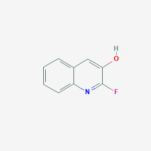 molecular formula C9H6FNO B14065956 2-Fluoroquinolin-3-ol 