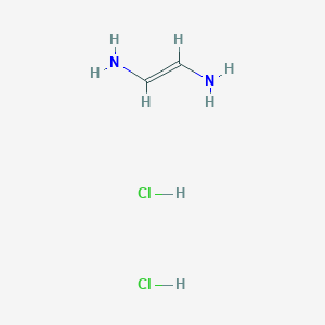 molecular formula C2H8Cl2N2 B14066082 (E)-ethene-1,2-diamine,dihydrochloride 