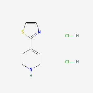 2-(1,2,3,6-Tetrahydropyridin-4-yl)thiazole dihydrochloride