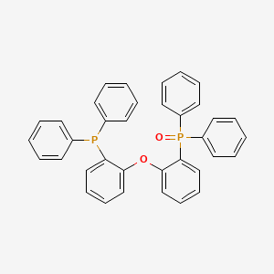 molecular formula C36H28O2P2 B14066969 Bis[2-(diphenylphosphino)-phenyl]ether oxide;Bis[2-((oxo)diphenylphosphino)phenyl]ether 