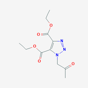 diethyl 1-(2-oxopropyl)-1H-1,2,3-triazole-4,5-dicarboxylate
