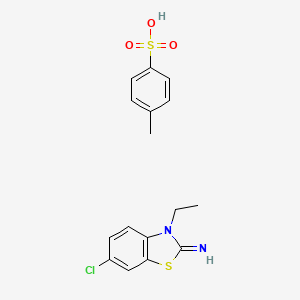 6-chloro-3-ethylbenzo[d]thiazol-2(3H)-imine 4-methylbenzenesulfonate