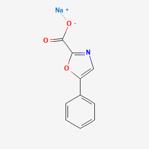 Sodium 5-phenyl-1,3-oxazole-2-carboxylate