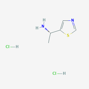 (1S)-1-(1,3-thiazol-5-yl)ethan-1-amine dihydrochloride