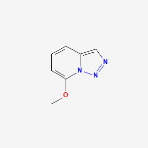 molecular formula C7H7N3O B14067914 7-Methoxy-[1,2,3]triazolo[1,5-a]pyridine 