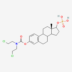 molecular formula C23H32Cl2NO6P B14067953 Estramustinephosphate 