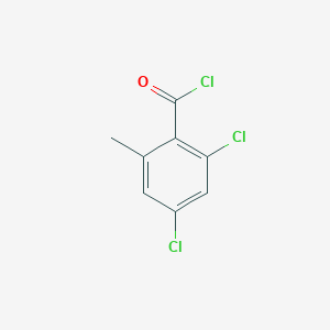 molecular formula C8H5Cl3O B1406796 2,4-Dichloro-6-methylbenzoyl chloride CAS No. 52207-67-7