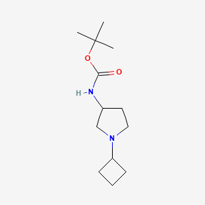 tert-Butyl 1-Cyclobutylpyrrolidin-3-ylcarbamate