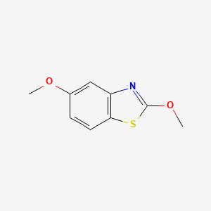 molecular formula C9H9NO2S B1406881 2,5-Dimethoxybenzothiazole CAS No. 855464-94-7