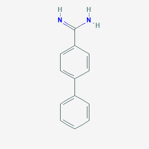 molecular formula C13H12N2 B140691 [1,1'-Biphenyl]-4-carboximidamide CAS No. 125772-44-3