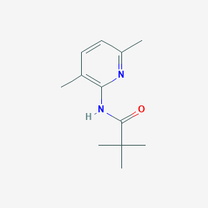 molecular formula C12H18N2O B1406910 N-(3,6-dimethylpyridin-2-yl)pivalamide CAS No. 1313762-34-3