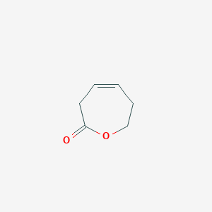 molecular formula C6H8O2 B14069104 6,7-Dihydrooxepin-2(3H)-one CAS No. 102575-06-4