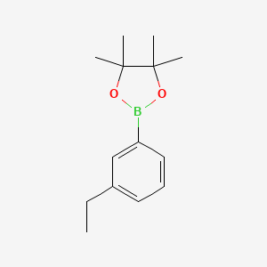 2-(3-Ethylphenyl)-4,4,5,5-tetramethyl-1,3,2-dioxaborolane