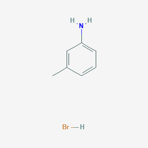 molecular formula C7H10BrN B14069167 3-Methylaniline;hydrobromide CAS No. 116468-99-6